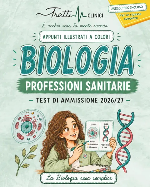 Copertina: Biologia per il Test di Professioni Sanitarie