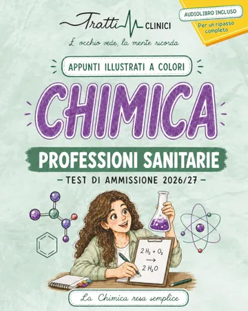 Copertina: Chimica per il Test di Professioni Sanitarie