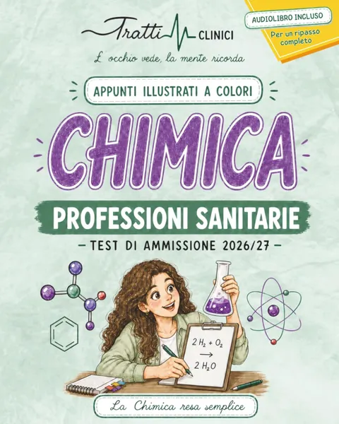 Copertina: Chimica per il Test di Professioni Sanitarie