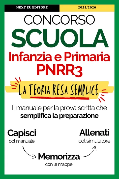 Copertina: Concorso Scuola dell’Infanzia e Primaria