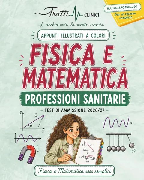 Copertina: Fisica e Matematica per il Test di Professioni Sanitarie