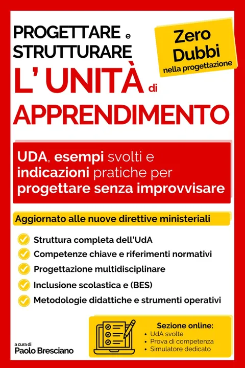 Copertina: Progettare e strutturare l’unità di apprendimento