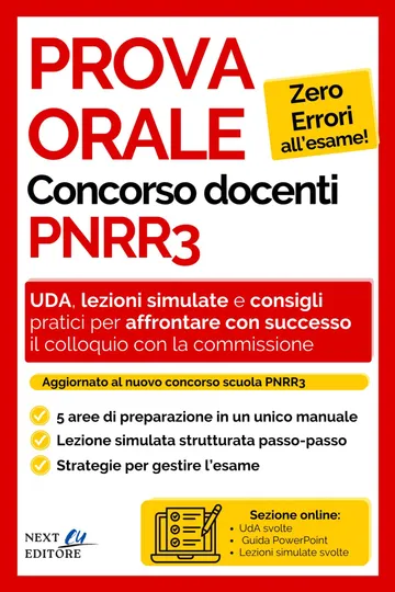 Copertina: Supera la Prova Orale del Concorso Docenti