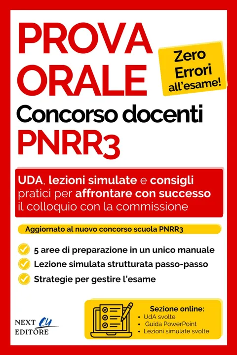Copertina: Supera la Prova Orale del Concorso Docenti
